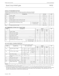 I74F00D Datasheet Page 3