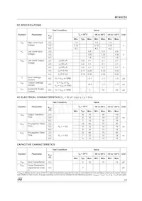 M74HC03RM13TR Datasheet Pagina 3