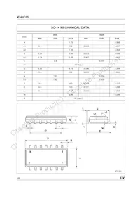 M74HC05RM13TR Datasheet Page 6