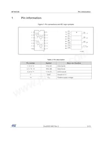 M74HC08RM13TR Datasheet Page 5