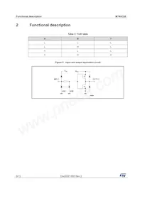 M74HC08RM13TR Datasheet Page 6