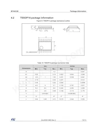 M74HC08RM13TR Datasheet Page 13