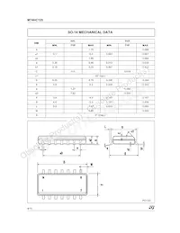 M74HC125RM13TR Datasheet Page 8