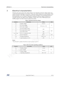 M74HC14YTTR Datasheet Pagina 5