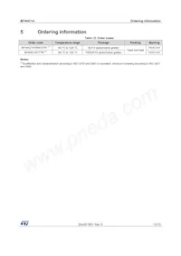 M74HC14YTTR Datasheet Page 13