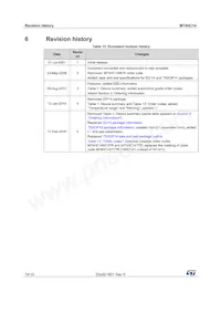 M74HC14YTTR Datasheet Pagina 14