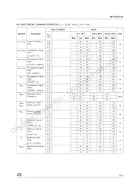 M74HC161B1R Datasheet Page 5