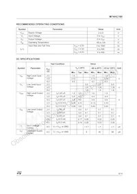 M74HC190RM13TR Datasheet Pagina 5