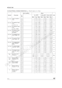 M74HC190RM13TR Datasheet Page 6