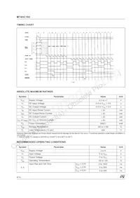 M74HC192RM13TR Datenblatt Seite 4