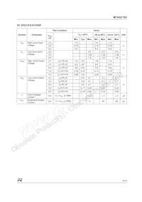 M74HC192RM13TR Datasheet Page 5