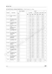 M74HC192RM13TR Datasheet Page 6