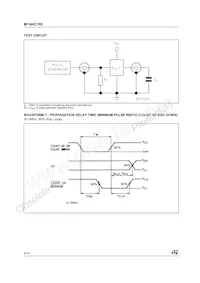 M74HC192RM13TR Datasheet Page 8