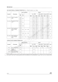 M74HC241B1R Datasheet Pagina 4
