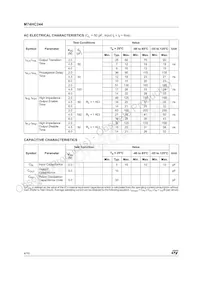 M74HC244B1R Datenblatt Seite 4