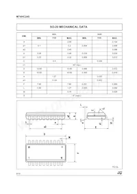 M74HC245RM13TR Datasheet Page 8