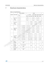 M74HC390RM13TR Datasheet Page 9