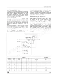M74HC40103RM13TR Datasheet Page 7
