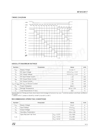 M74HC4017RM13TR Datenblatt Seite 3