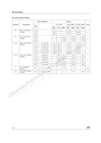 M74HC4040RM13TR Datasheet Page 4