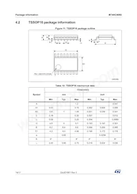 M74HC4060TTR Datenblatt Seite 14