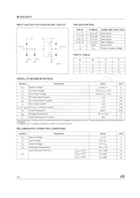 M74HC4075RM13TR Datasheet Page 2