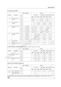 M74HC4078RM13TR Datasheet Page 3