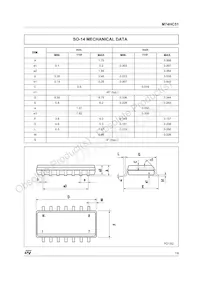 M74HC51RM13TR Datasheet Pagina 7