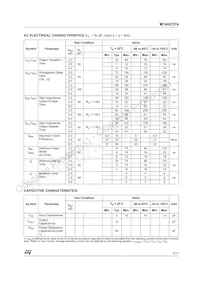 M74HC574TTR Datasheet Page 5