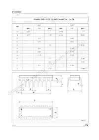 M74HC590TTR Datasheet Page 12