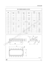 M74HC590TTR Datasheet Page 13