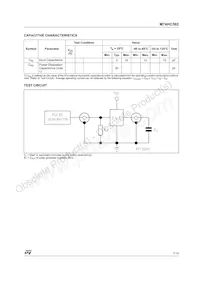 M74HC592TTR Datasheet Pagina 7