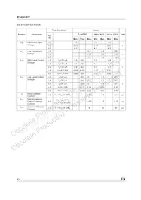 M74HC623B1R Datasheet Page 4