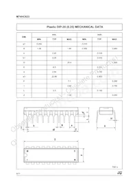 M74HC623B1R Datasheet Page 8