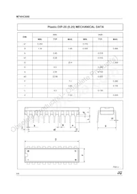 M74HC688B1R Datasheet Page 6