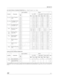 M74HC73TTR數據表 頁面 5