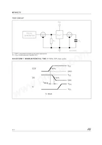 M74HC73TTR Datasheet Page 6