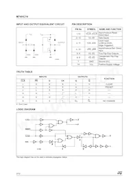 M74HC74TTR Datasheet Page 2