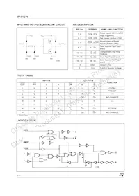 M74HC76M1R Datasheet Pagina 2