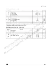 M74HC76M1R Datasheet Page 3