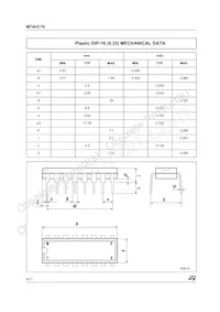 M74HC76M1R Datasheet Page 8