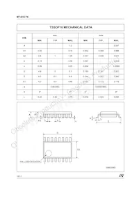 M74HC76M1R Datasheet Pagina 10