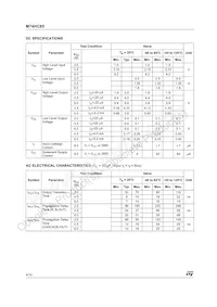 M74HC85RM13TR Datenblatt Seite 4