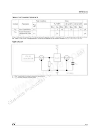 M74HC85RM13TR Datasheet Page 5