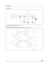 M74HCT08RM13TR Datasheet Page 4