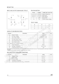 M74HCT126B1R Datasheet Page 2