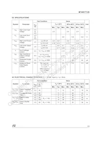 M74HCT126B1R Datasheet Page 3