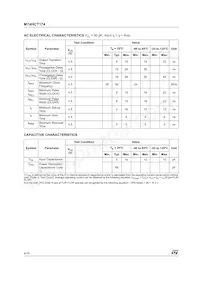 M74HCT174RM13TR Datasheet Page 4