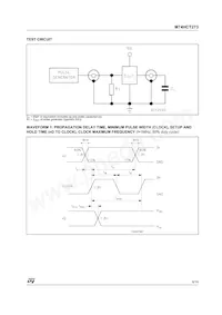 M74HCT273TTR Datasheet Page 5
