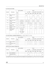 M74HCT32RM13TR Datasheet Page 3